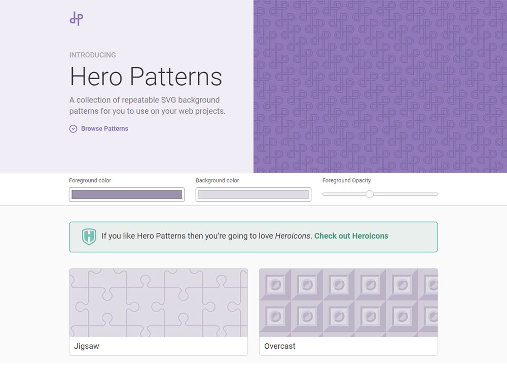 Hero Patterns