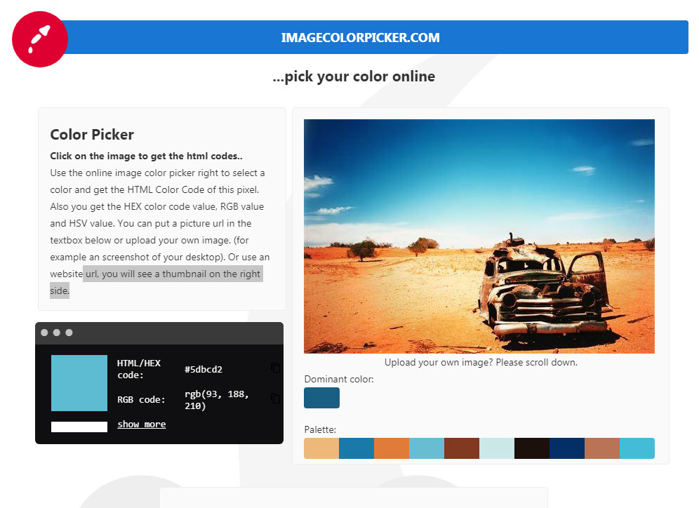 Image Color Picker