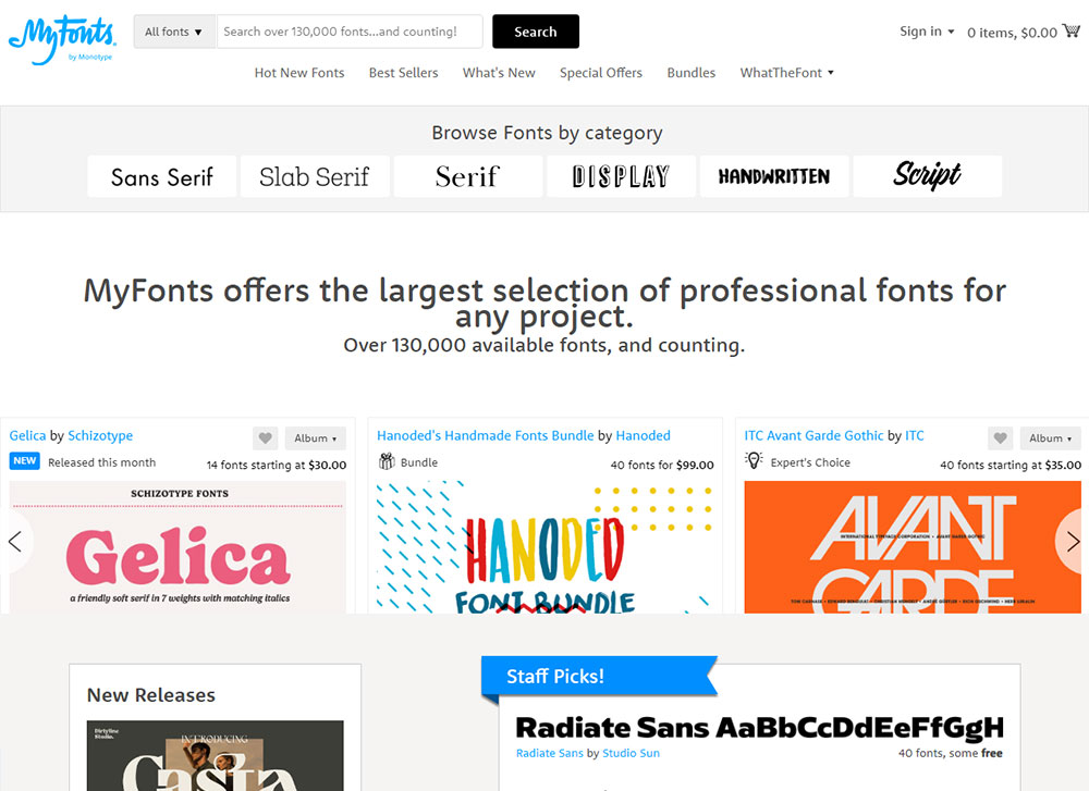 My Fonts