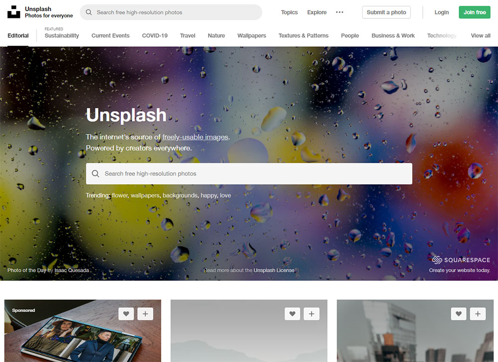 Unsplash